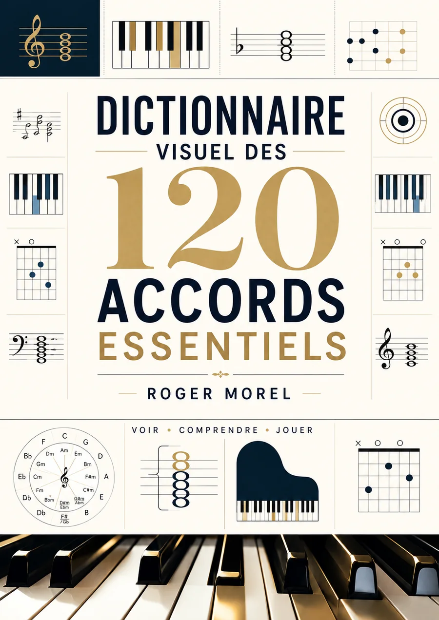 Dictionnaire visuel des 120 accords essentiels