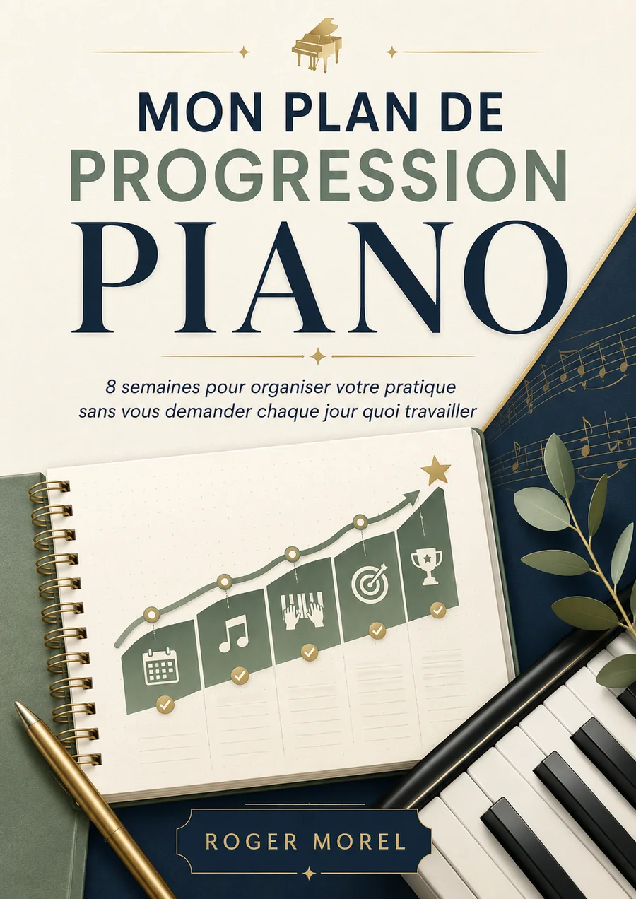 Plan de progression piano 8 semaines